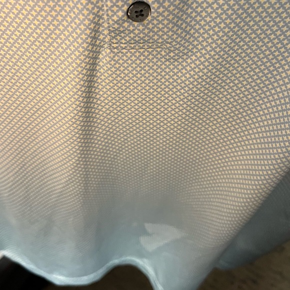 FootJoy Blue and Yellow Golf Polo - Picture 6 of 8